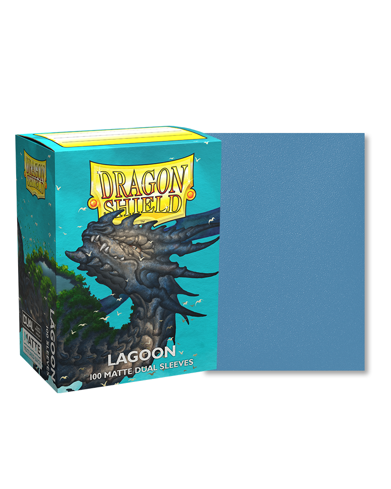 Dragon Shield Protectors - Standard Dual Matte - Lagoon