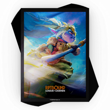 Protectores Riftbound Unleashed x100 - Poppy, Keeper of the Hammer