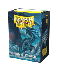 Dragon Shield Protectors - Matte Standard - Midnight Blue 100uni.