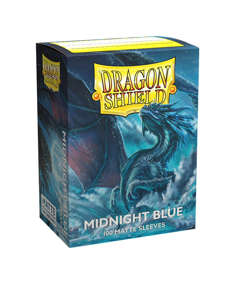 Dragon Shield Protectors - Matte Standard - Midnight Blue 100uni.