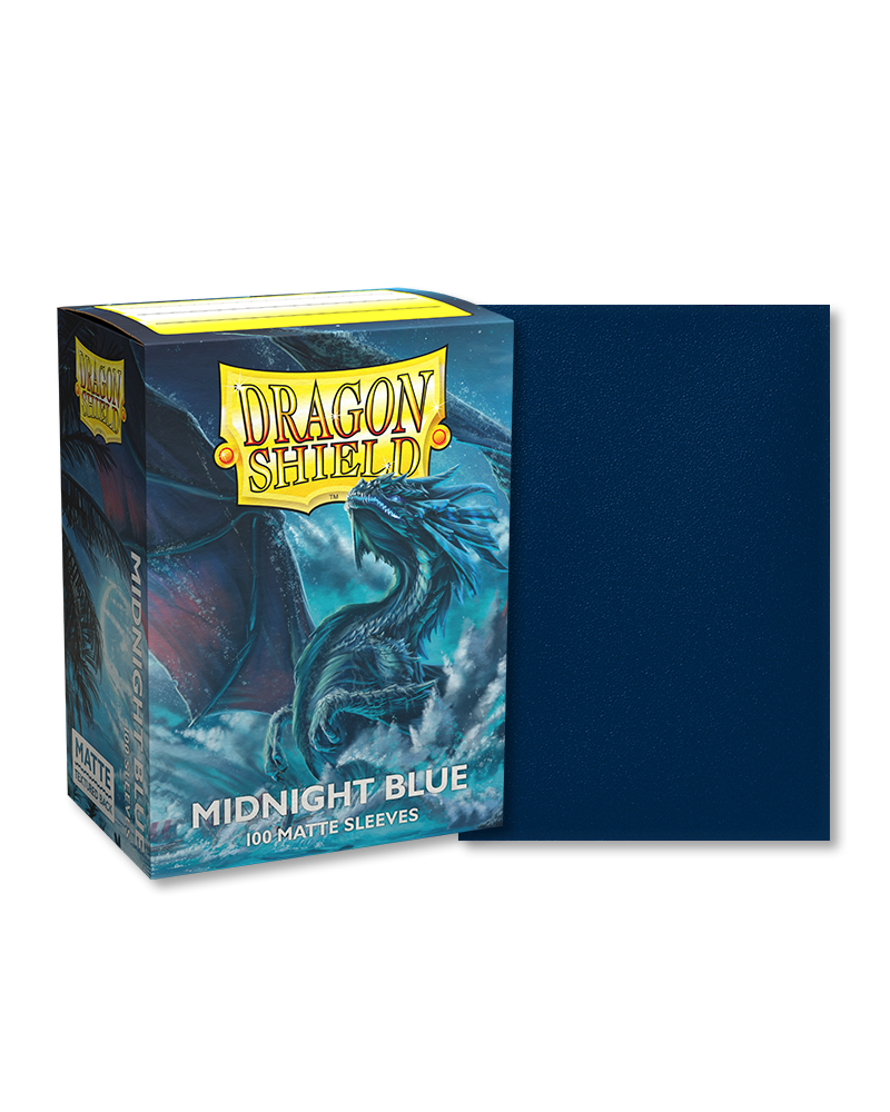 Dragon Shield Protectors - Matte Standard - Midnight Blue 100uni.