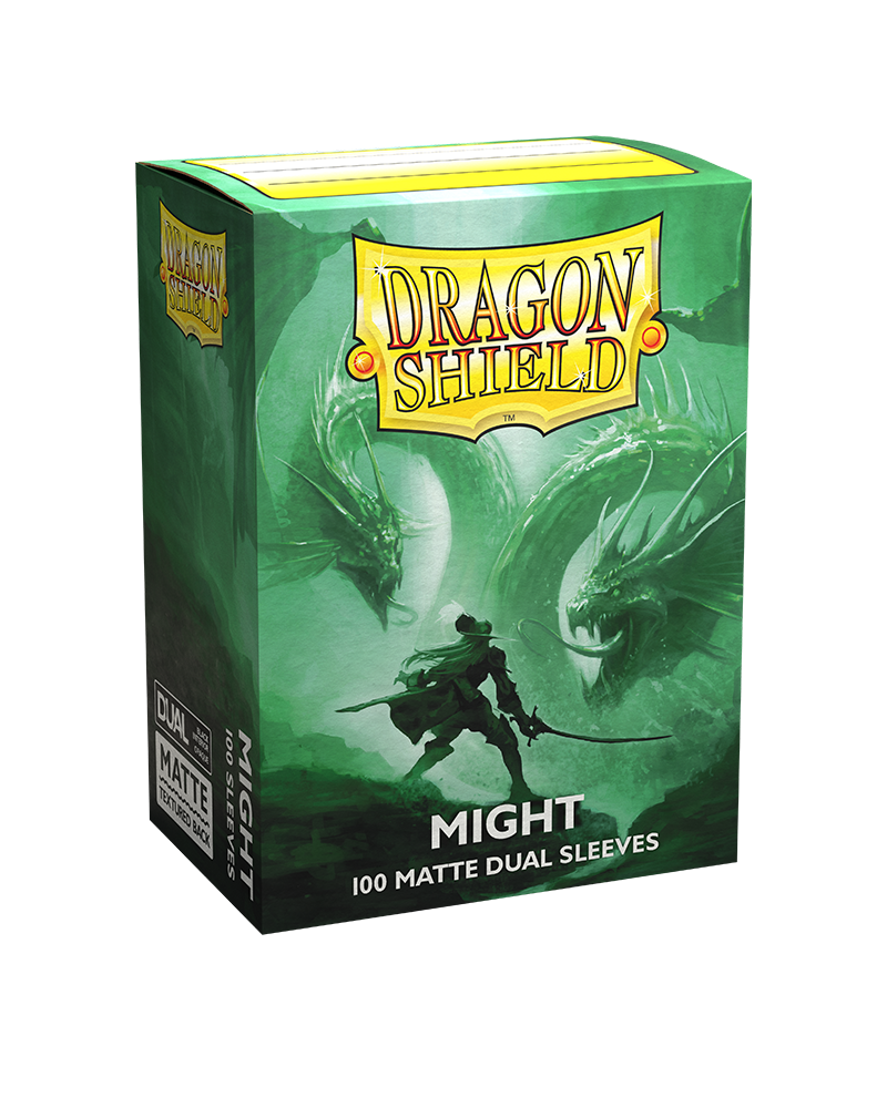 Dragon Shield Protectors -Standard Dual Matte - Might