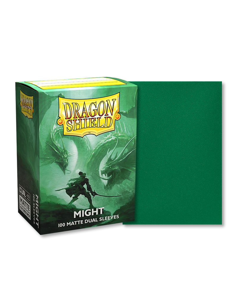Dragon Shield Protectors -Standard Dual Matte - Might
