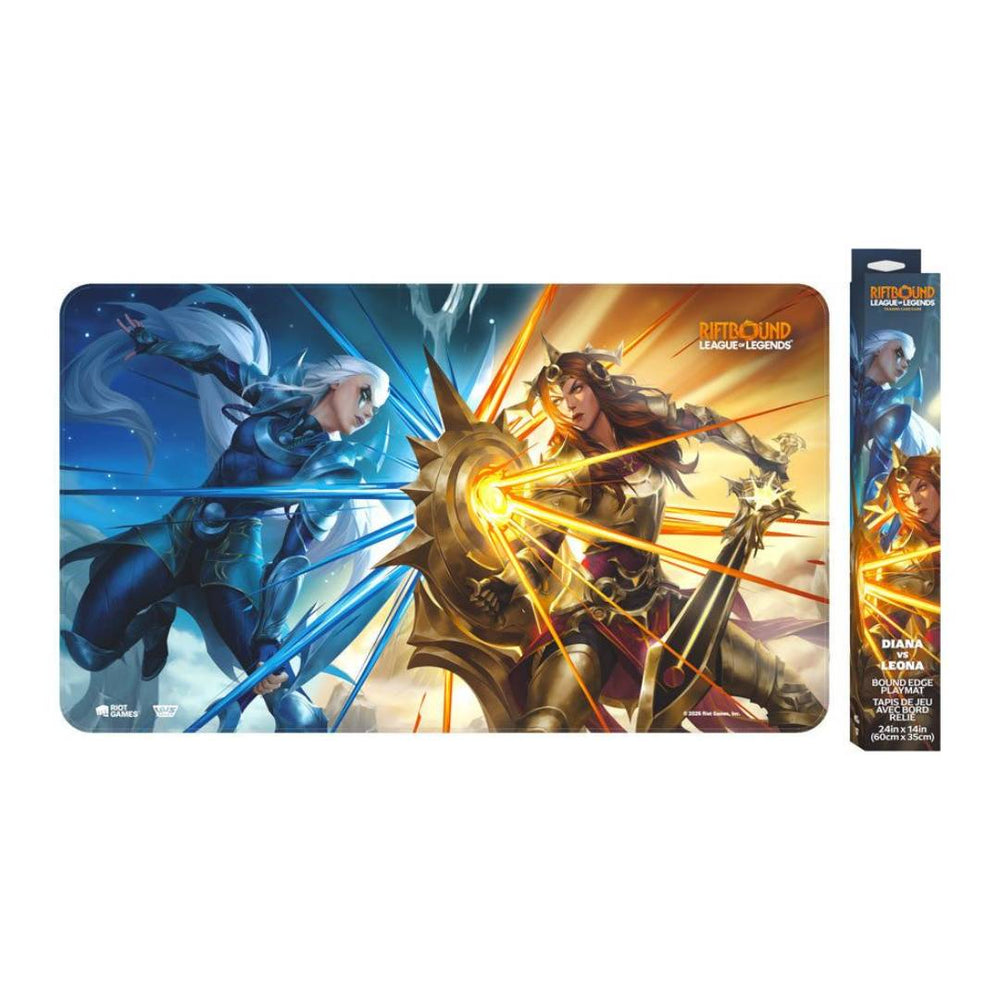 Playmat: Riftbound- Vendetta-  Leona vs Diana