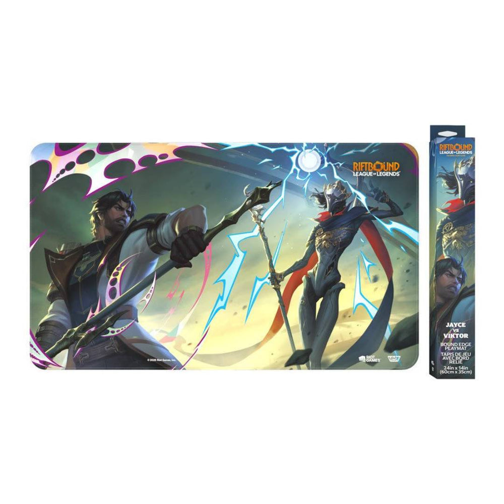 Playmat: Riftbound- Vendetta-  Jayce vs Victor
