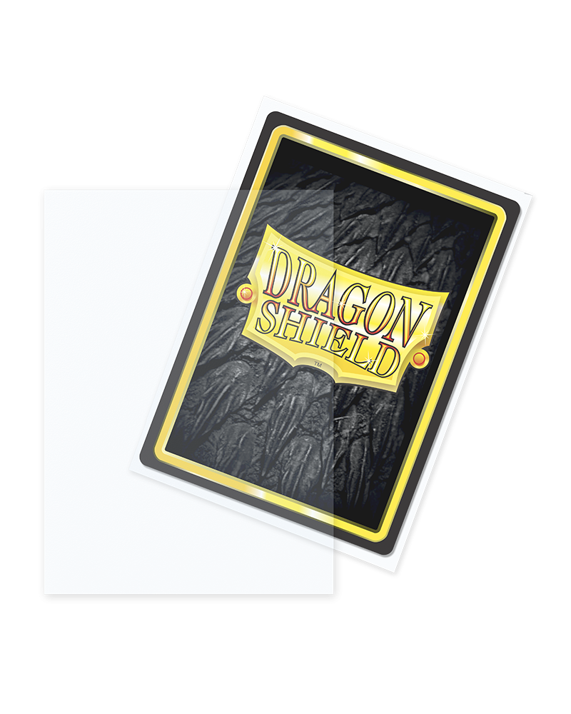 Dragon Shield - Standard Size Matte Outer Sleeves - Clear Outer ( Protector de protectores)
