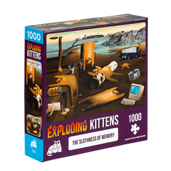 Puzzle Exploding Kittens 1000 piezas: Slothness of Memory
