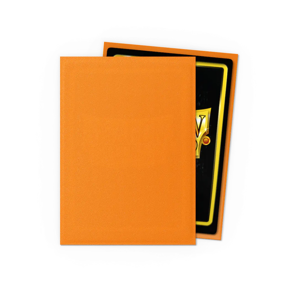 Dragon Shield Protectors - Standard Matte - Orange