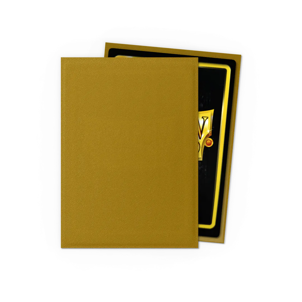 Dragon Shield Protectors - Standard Matte - Gold