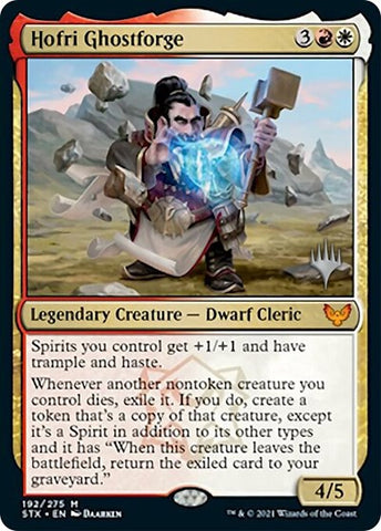 Hofri Ghostforge (Promo Pack) [Strixhaven: School of Mages Promos] 