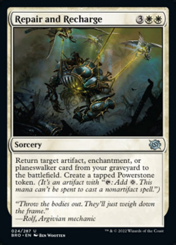 Repair and Recharge [The Brothers' War] 