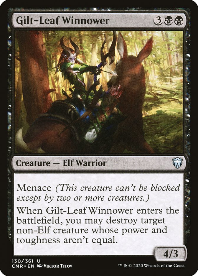 Gilt-Leaf Winnower [Commander Legends] 