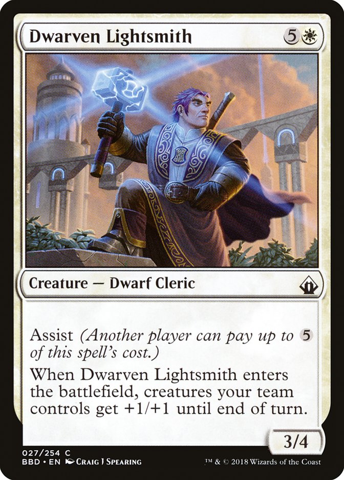 Dwarven Lightsmith [Battlebond] 