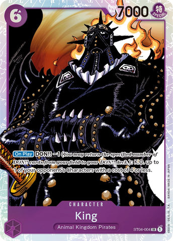 King [Starter Deck: Animal Kingdom Pirates] 