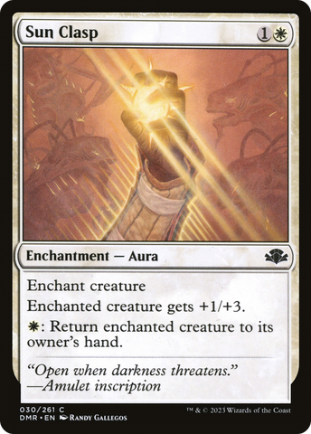 Sun Clasp [Dominaria Remastered] 