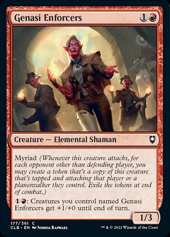 Genasi Enforcers [Commander Legends: Battle for Baldur's Gate] 