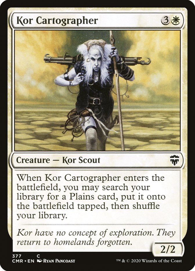 Kor Cartographer (377) [Commander Legends] 
