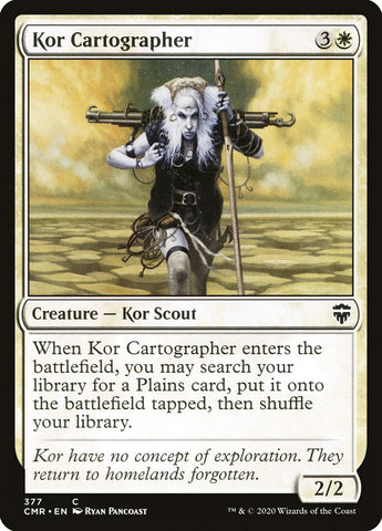 Kor Cartographer (377) [Commander Legends] 