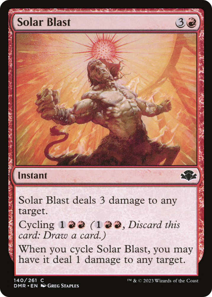 Solar Blast [Dominaria Remastered] 