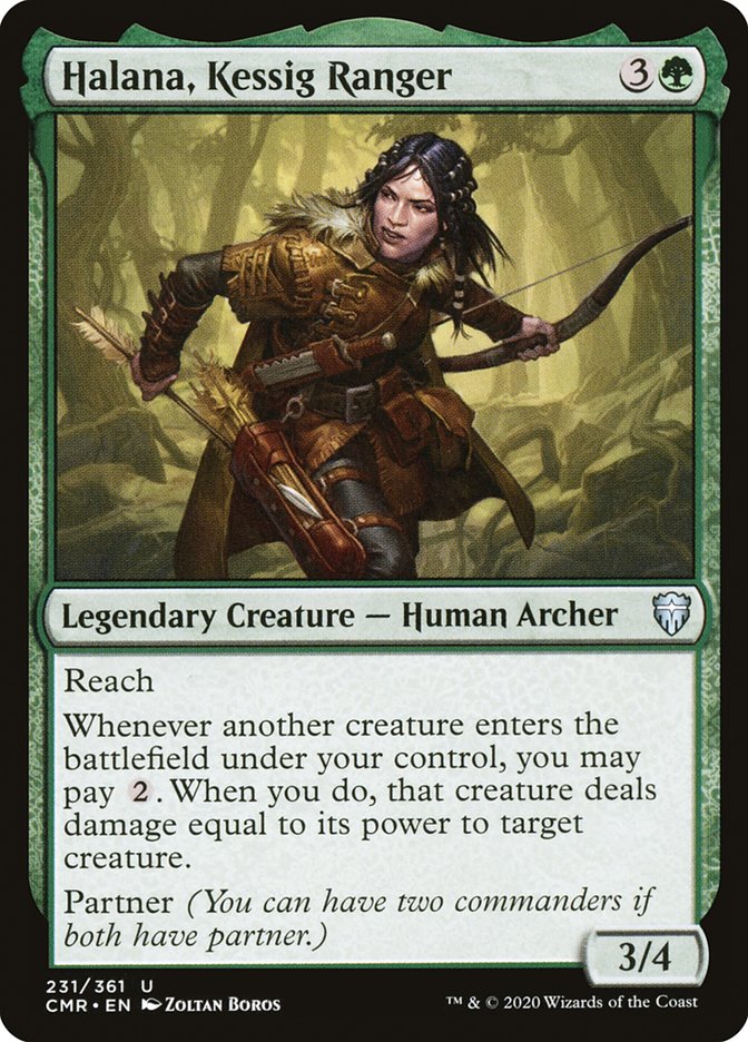 Halana, Kessig Ranger [Commander Legends] 