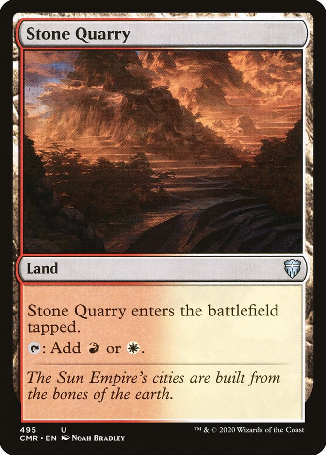 Stone Quarry [Commander Legends] 