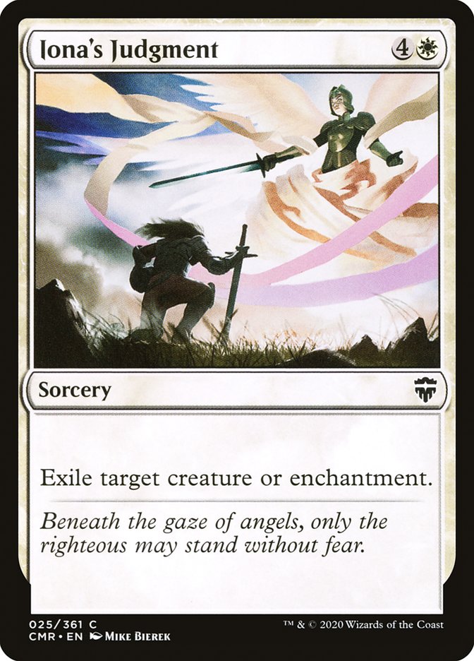 Iona's Judgment [Commander Legends] 