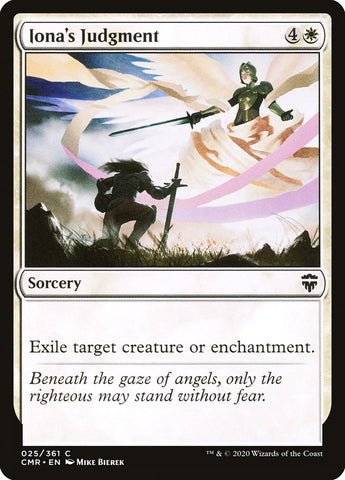 Iona's Judgment [Commander Legends] 