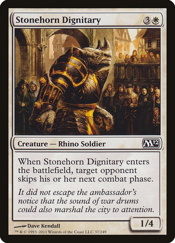 Stonehorn Dignitary [Magic 2012] 