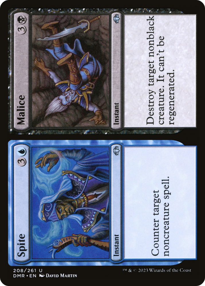 Spite // Malice [Dominaria Remastered] 