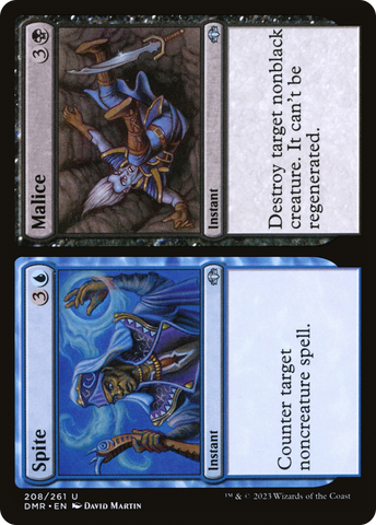 Spite // Malice [Dominaria Remastered] 
