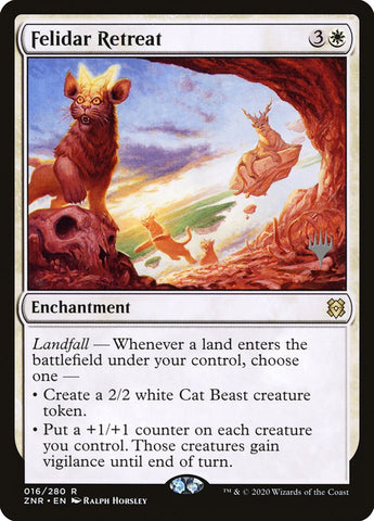 Felidar Retreat (Promo Pack) [Zendikar Rising Promos] 