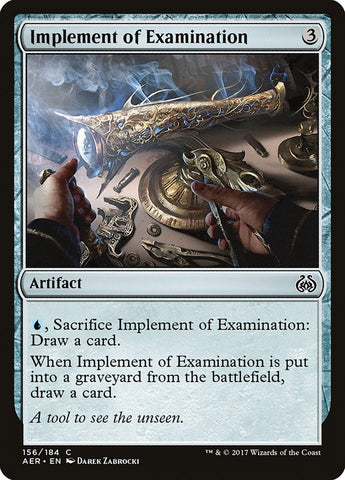 Implementation of Examination [Aether Revolt] 