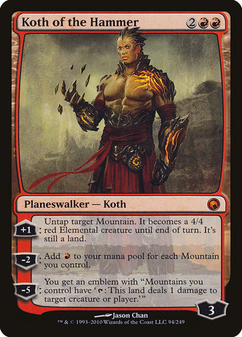 Koth of the Hammer [Scars of Mirrodin] 