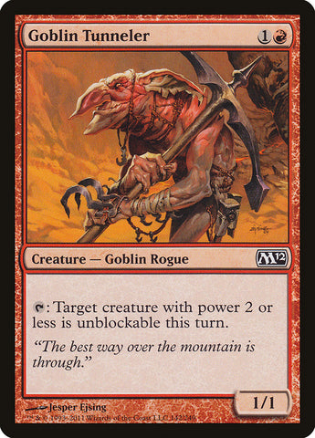 Goblin Tunneler [Magic 2012] 