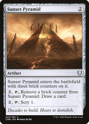Sunset Pyramid [Commander Legends] 