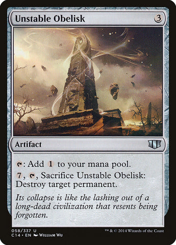 Unstable Obelisk [Commander 2014] 