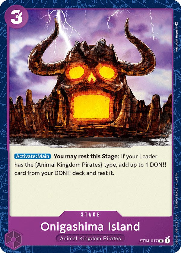 Onigashima Island [Starter Deck: Animal Kingdom Pirates] 