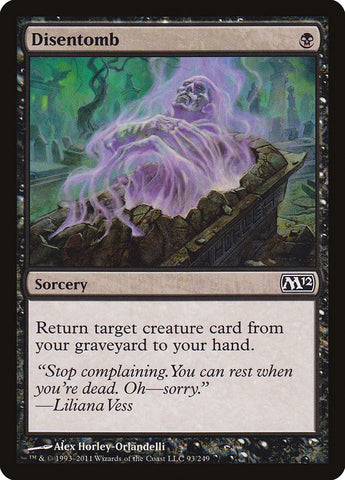 Disentomb [Magic 2012] 