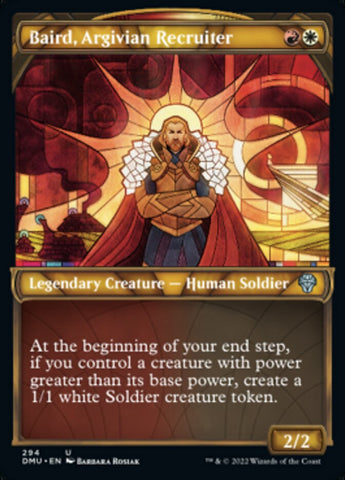 Baird, Argivian Recruiter (Showcase) [Dominaria United] 