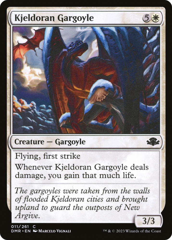 Kjeldoran Gargoyle [Dominaria Remastered] 