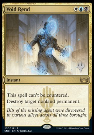 Void Rend (Promo Pack) [Streets of New Capenna Promos] 