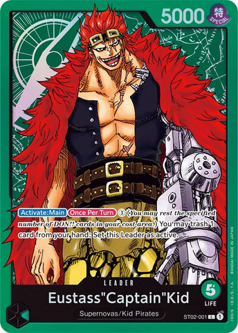 Eustass"Captain"Kid (001) [Starter Deck: Worst Generation] 