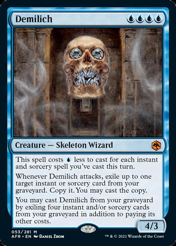 Demilich [Dungeons &amp; Dragons: Adventures in the Forgotten Realms] 