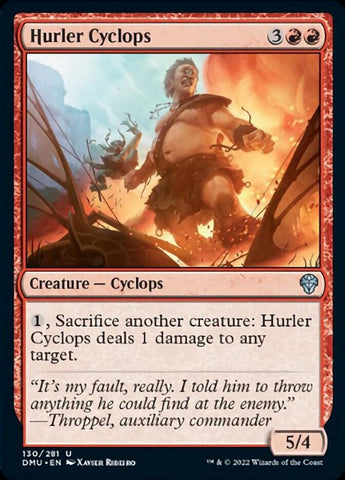 Hurler Cyclops [Dominaria United] 