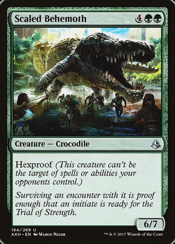 Scaled Behemoth [Amonkhet] 