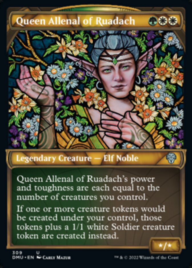Queen Allenal of Ruadach (Showcase) [Dominaria United] 