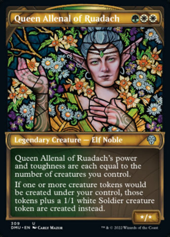 Queen Allenal of Ruadach (Showcase) [Dominaria United] 