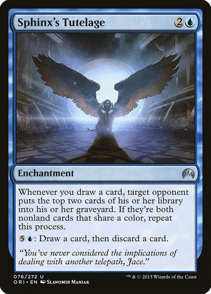 Sphinx's Tutelage [Magic Origins] 