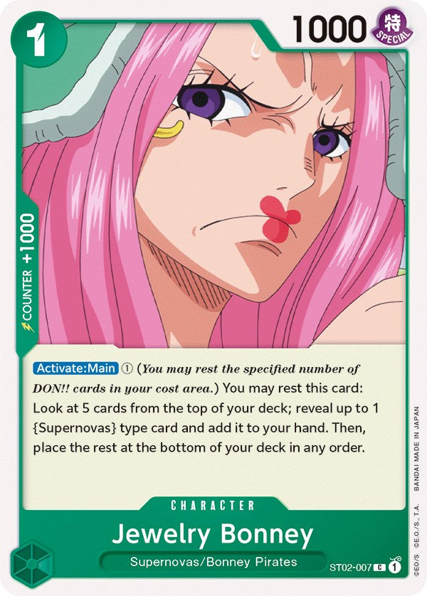 Jewelry Bonney [Starter Deck: Worst Generation] 