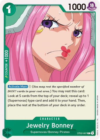 Jewelry Bonney [Starter Deck: Worst Generation] 